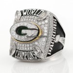 2010 Green Bay Packers Super Bowl Ring/Pendant (C.Z. Logo)